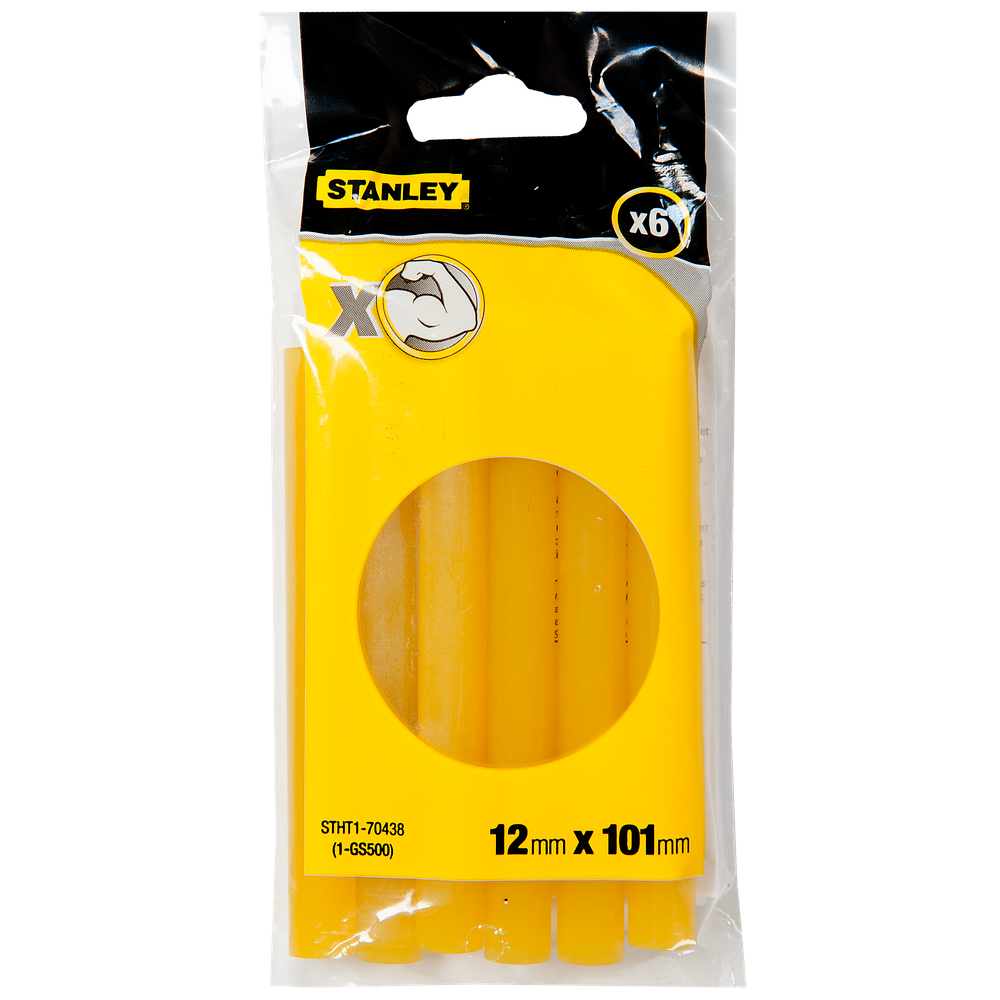 LJEPILNE PALICE JAČE 6 KOM 12 MM X 101 MM Stanley STHT1-70438 slika 1