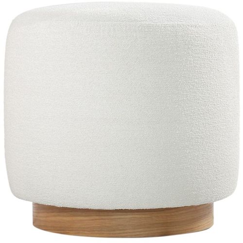 Cheriton Puf - Cream Cream Pouffe slika 6