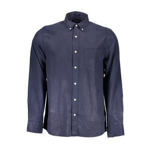 GANT MEN'S BLUE LONG SLEEVE SHIRT