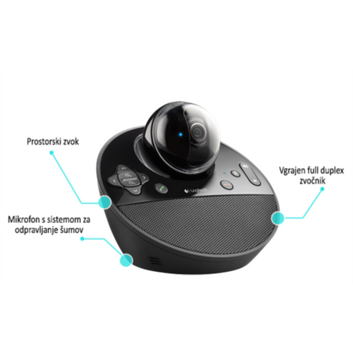 Logitech BCC950 ConferenceCam, USB slika 4