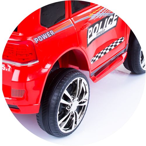 Auto na akumulator SUV Police Patrol Red slika 9