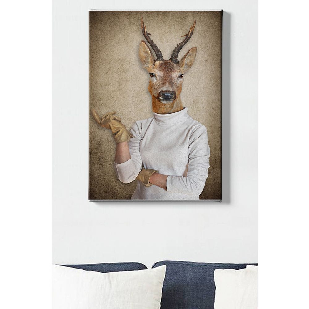 Dekorativna Višebojna Kanvas Slika (50 x 70 cm) - Model 74 slika 1