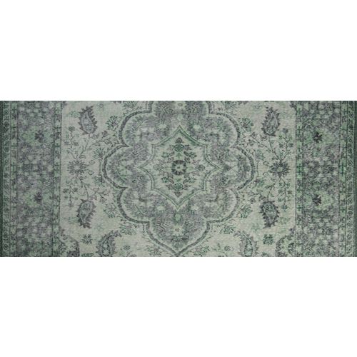 Blues Chenille - Green AL 139  Multicolor Hall Carpet (75 x 230) slika 5
