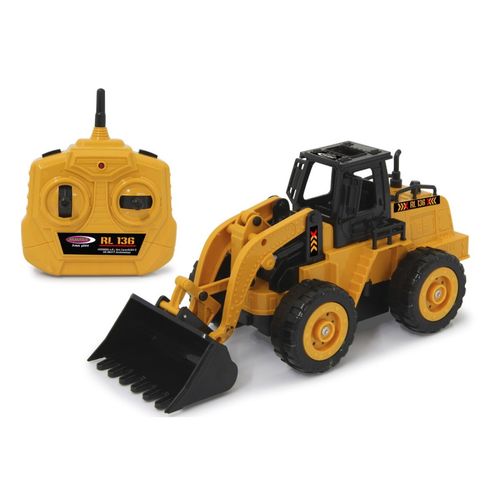 Jamara bager na daljinsko upravljanje Wheel Loader RL136, žuti 1:36 slika 1