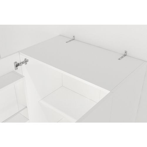 Odeon - White v2 White Bathroom Cabinet slika 8