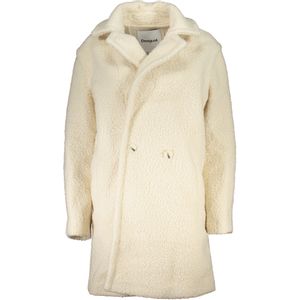 DESIGUAL WHITE WOMEN'S COAT