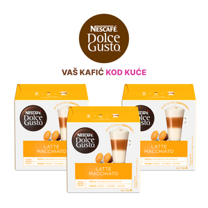 Nescafe Dolce gusto kapsule za kafu Latte machiatto set 3 kom