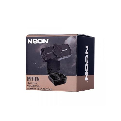 Web kamera NEON HYPERION 5MP, 2K,1080p, USB, integrirani mikrofon, 30 fps, crna slika 5