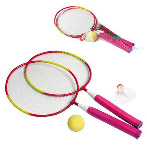 Set za badminton 2 mini reketa i 2 loptice slika 1