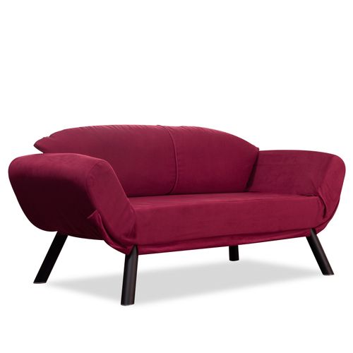 Atelier Del Sofa Dvosjed na razvlačenje, Kesten, Genzo - Maroon slika 3