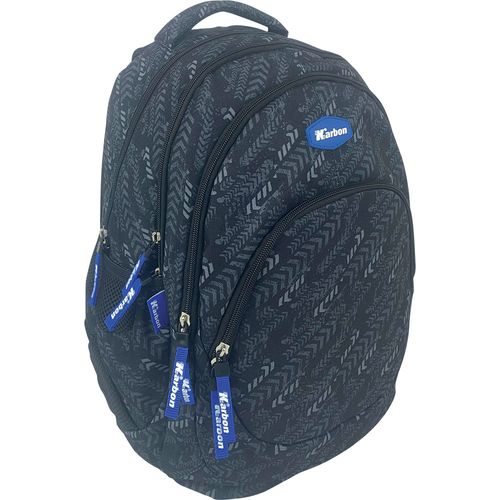Karbon školski ruksak 4 ZIP TRACE  slika 2