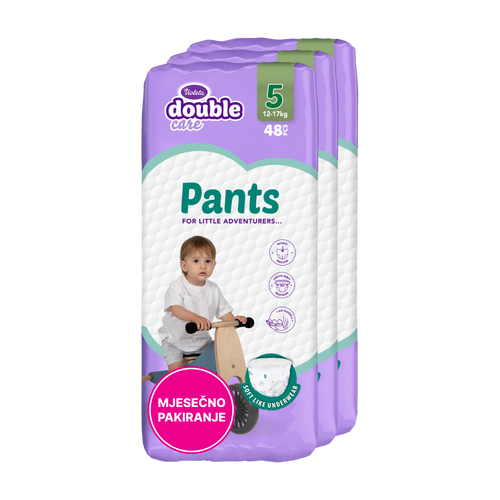 Violeta Double Care Pants pelene Mjesečno Pakiranje 3 Pack XXL slika 2