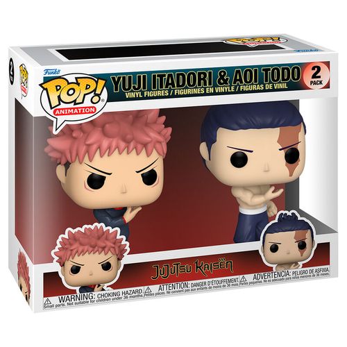 POP figurice 2 komada Jujutsu Kaisen Yuji Itadori i Aoi Todo slika 1