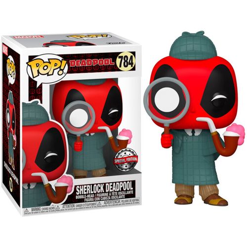 POP figure Marvel Deadpool 30th Sherlock Deadpool Exclusive slika 1