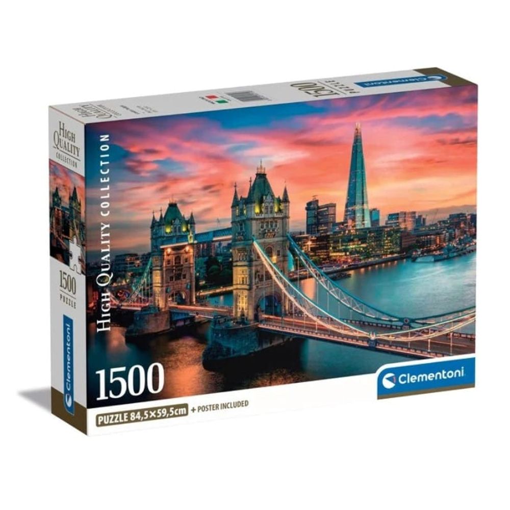 Clementoni CL31715 Puzzle Sumrak u Londonu 1500kom slika 1