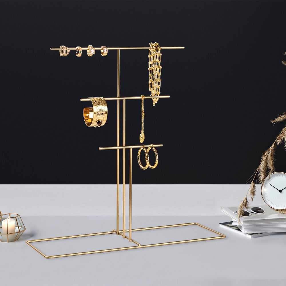 Jewellery stand organizer TK-006, colour: gold slika 2