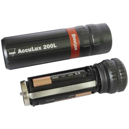 AccuLux 200L LED džepna svjetiljka  baterijski pogon 200 lm  124 g slika 3