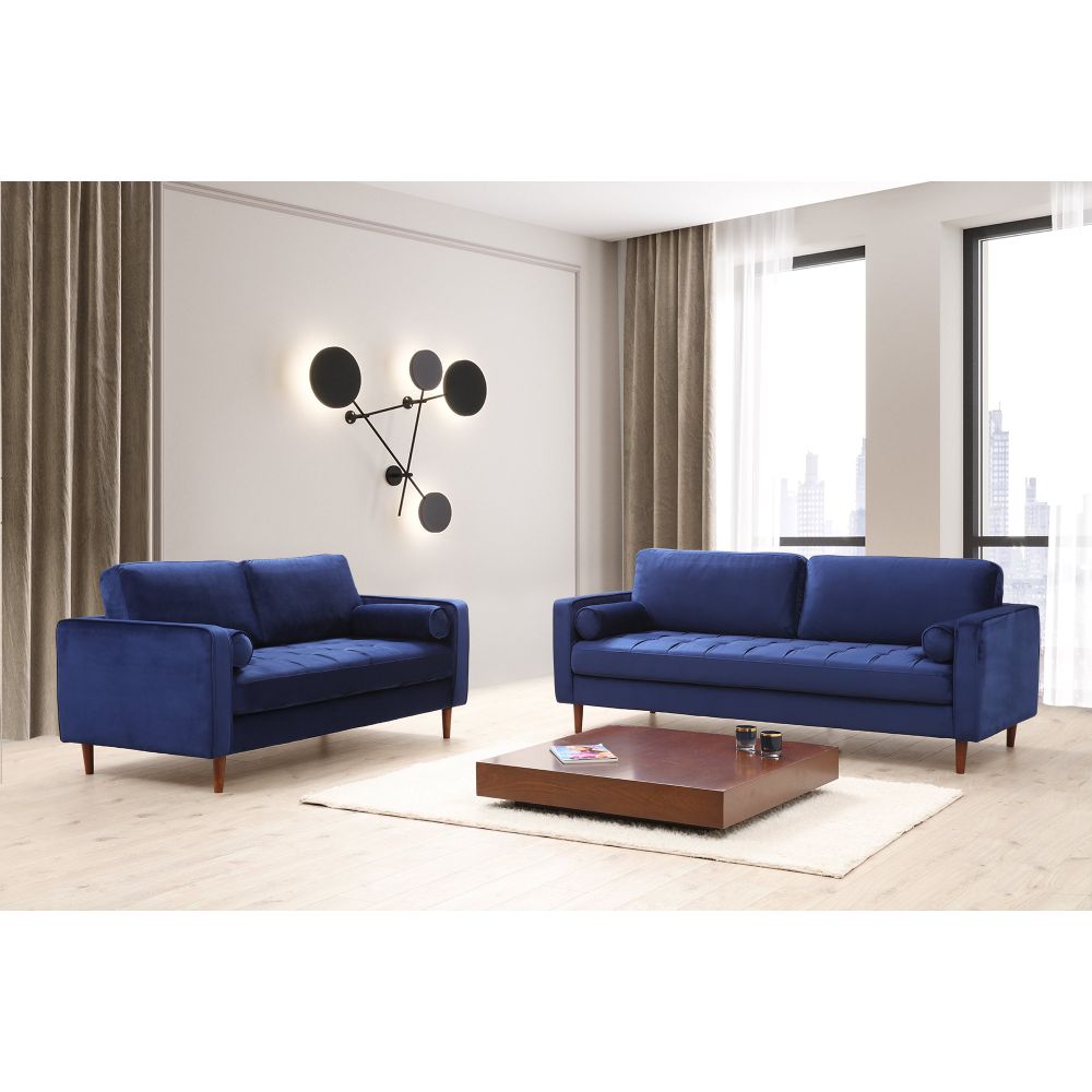 Sofa Rome - Tamnoplava 2-sjedalna slika 2