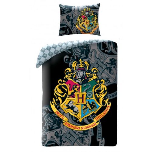 Pamučna posteljina Hogwarts Harry Potter 140x200cm slika 1