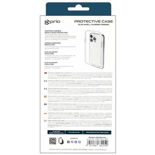 PRIO Zaštitna maska za iPhone 14 Pro Max prozirna slika 5
