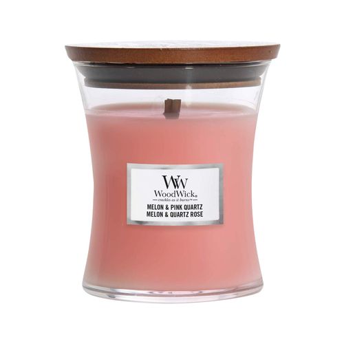 Woodwick Sveća Ww Classic Medium Melon & Pink Quartz 168/1473E slika 1