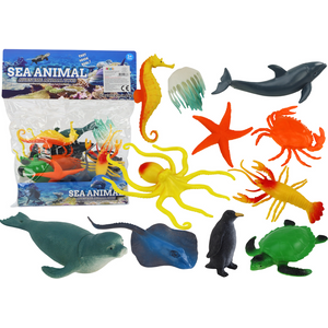 Set figurica podvodnih morskih životinja - 12 dijelova