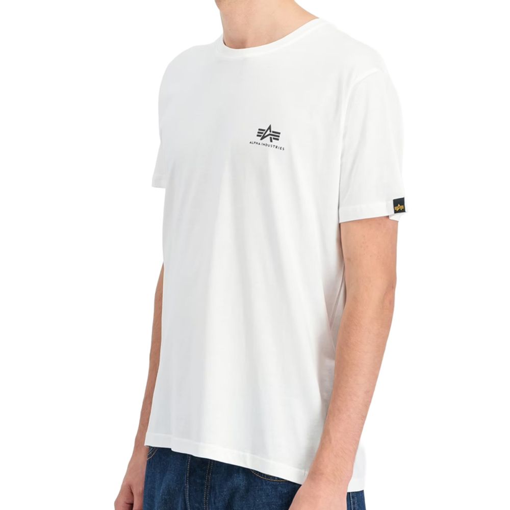 Alpha Industries Muška majica kratkih rukava, Bijela slika 3