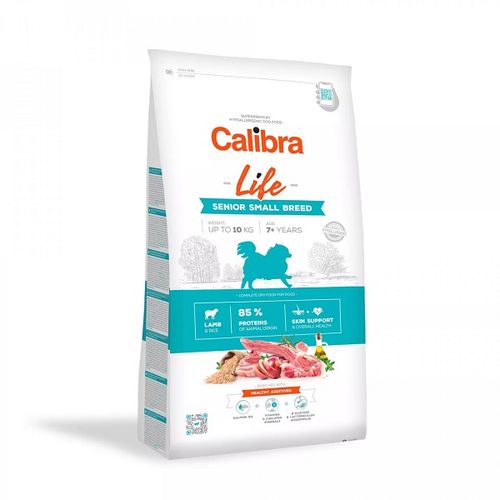 Calibra Dog Life Senior Small Breed Jagnjetina, hrana za pse 1,5kg slika 1