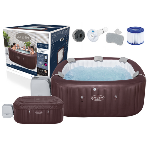 Jacuzzi na napuhavanje Bestway Lay-Z-Spa Maldives 201*80 cm + multi funkcije slika 1