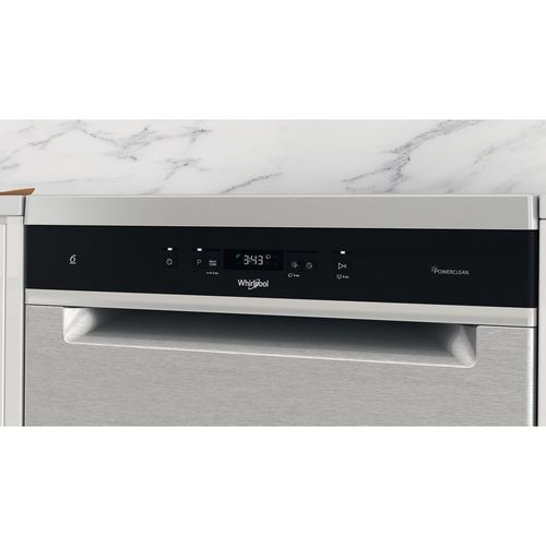 Whirlpool WFC3C42PX Mašina za pranje sudova, 14 kompleta, Širina 60 cm, Inox slika 9