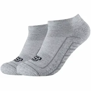 Skechers 2ppk basic cushioned sneaker socks sk43024-9302