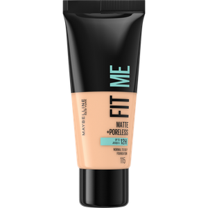 Maybelline New York Fit Me Matte+Poreless Tekući puder 115 Ivory