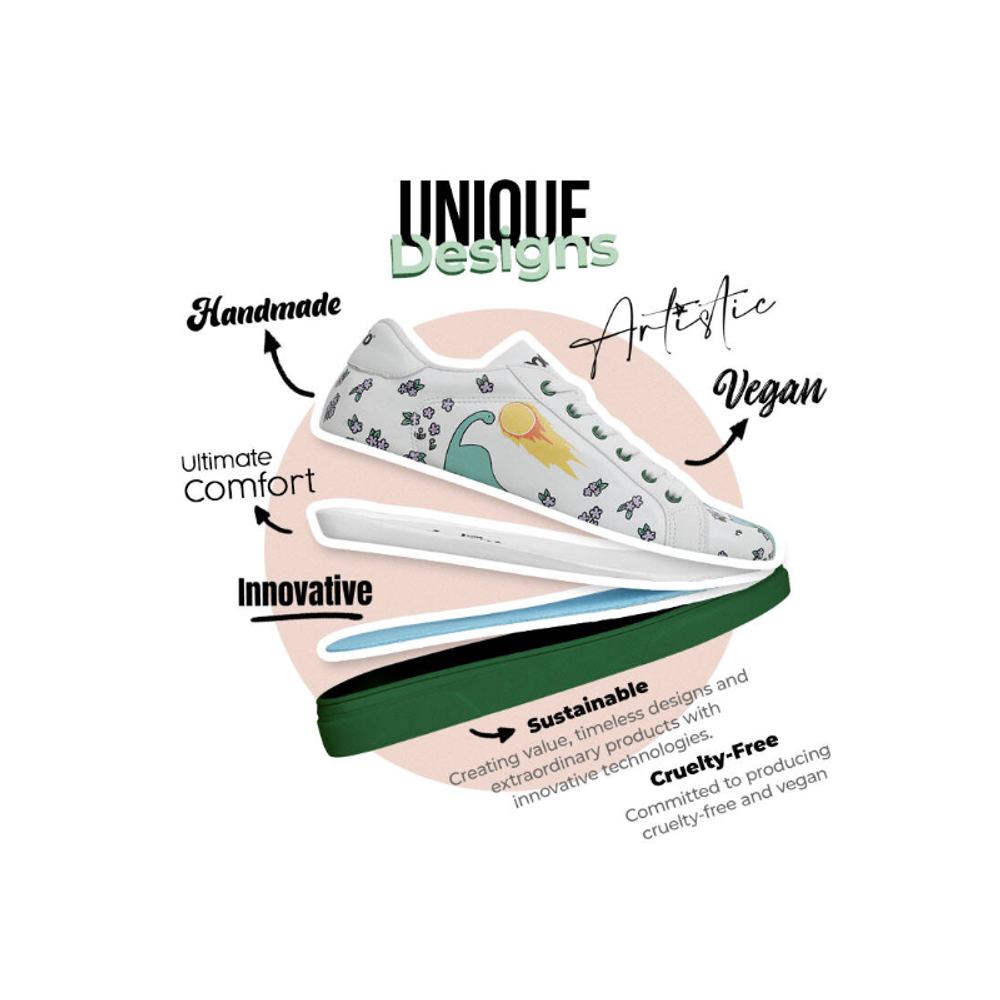 DOGO Ženske patike Ace Sneakers - Life Goes On slika 8