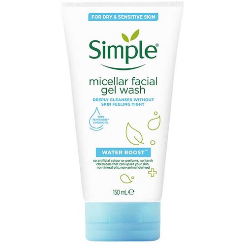 Simple gel za čišćenje lica Daily Skin Detox 150ml slika 1