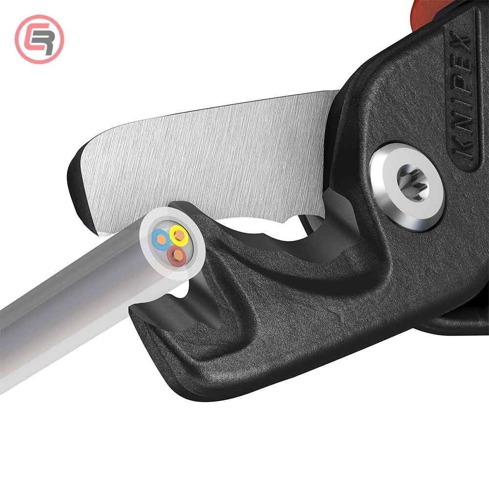 Knipex Škare Makaze 225mm Za Kablove StepCut XL fi 23mm / 120mm2 – 95 12 225 slika 5