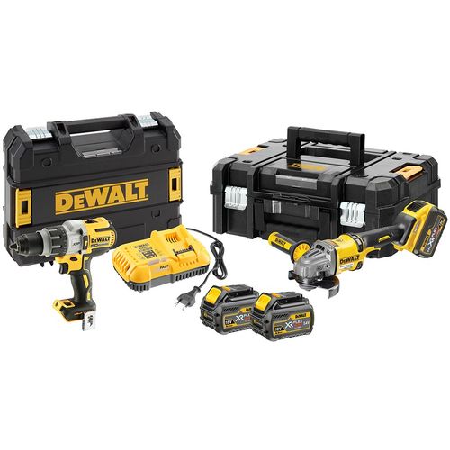 Dewalt DCK2055T2T set aku xr udarna bušilica/odvijač 18v  slika 1