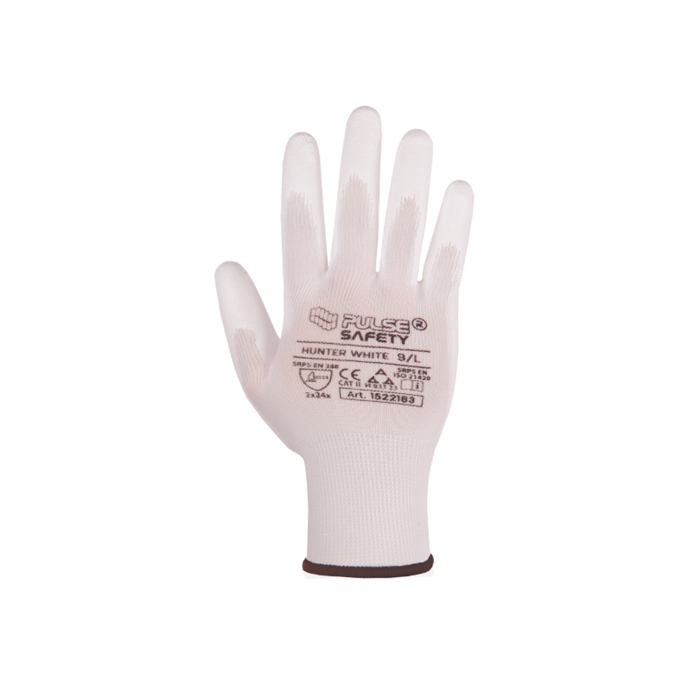 Pulse Zaštitne rukavice Hunter White, PU, Vel. 10 slika 1