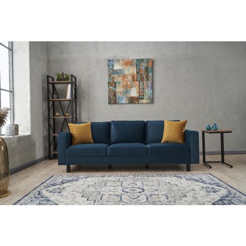 Atelier Del Sofa Kale Velvet - Trosed u boji maslinasto zelene slika 2