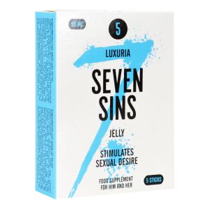 Afrodizijak za parove Seven Sins, 5 kom