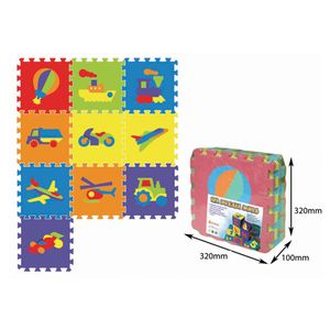 Sun Ta Toys - Puzzle vozila 10kom 320x320x100