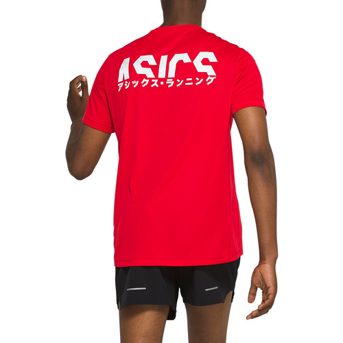 ASICS Muška majica Katakana Ss Top crvena slika 2