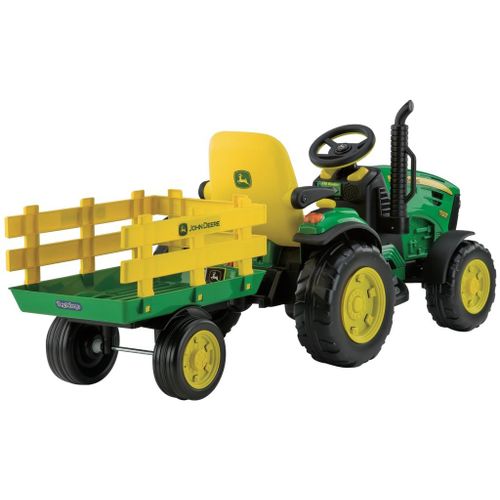 PEG PEREGO John Deere GROUND FORCE sa prikolicom slika 4