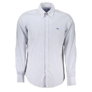 HARMONT &amp; BLAINE MEN'S LONG SLEEVE SHIRT BLUE