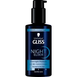 Gliss Night Elixir Aqua Revive Serum za kosu 100ml