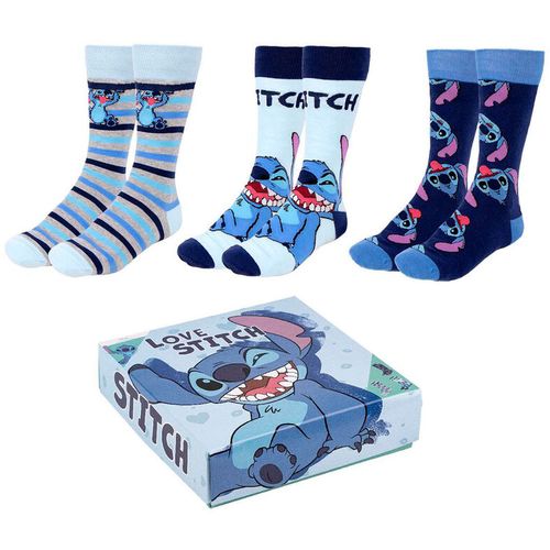 Disney Stitch pack 3 adult socks slika 1