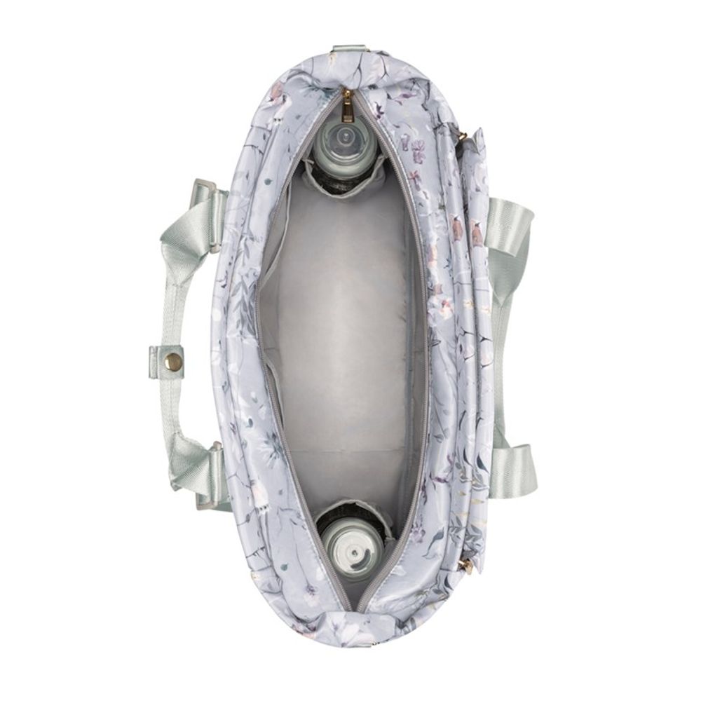 Kikka Boo Torba za mamu Florence, Dreamy Fields Grey slika 5