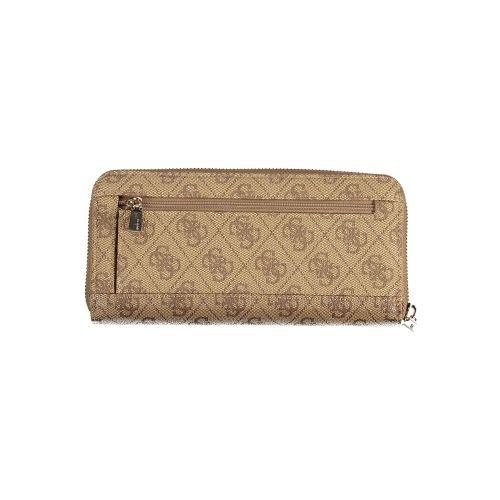 GUESS JEANS WOMEN'S WALLET BEIGE slika 2