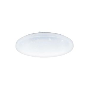 Eglo Frania-s Plafonjera sa LED Osvjetljenjem, 33,5W, Promjer 430mm, Bijela/Kristal