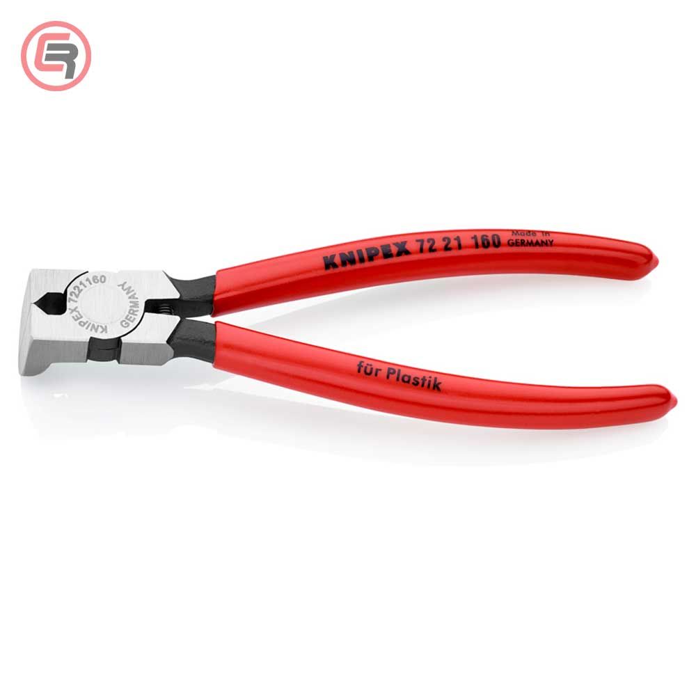 Knipex Kliješta Bočna Sječa - Sječice Kutna 85* Za Plastiku 160 mm - 72 21 160 slika 1