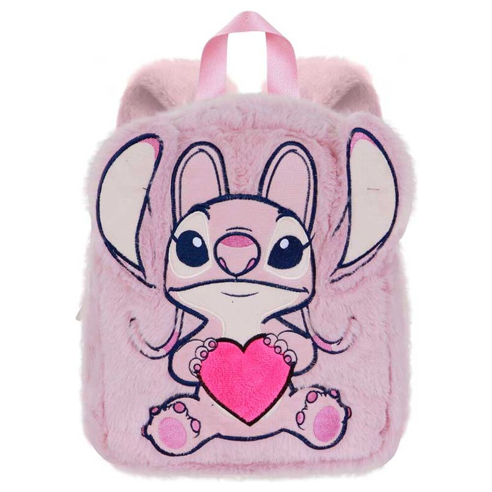 Mochila plišano srce Angel Stitch Disney slika 4